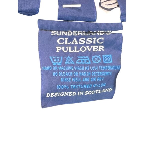 Sunderland Of Scotland Mens Textured Classic Pullover Vest Black White Golf L Sp - Picture 6 of 16